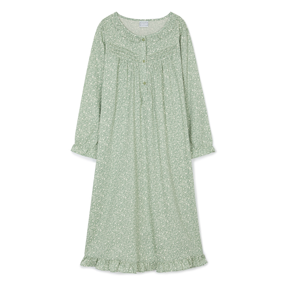 여성빅사이즈잠옷 루즈핏 원피스파자마 긴소매 모달면 편한 큰옷 봄여름 홈드레스 홈웨어